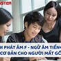 Cách Phát Âm Mũi Trong Tiếng Pháp