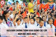 Kịch Bản Dẫn Chương Trình Khai Giảng Thpt 2024