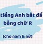 Tên Tiếng Anh Bắt Đầu Bằng Chữ K Cho Nam